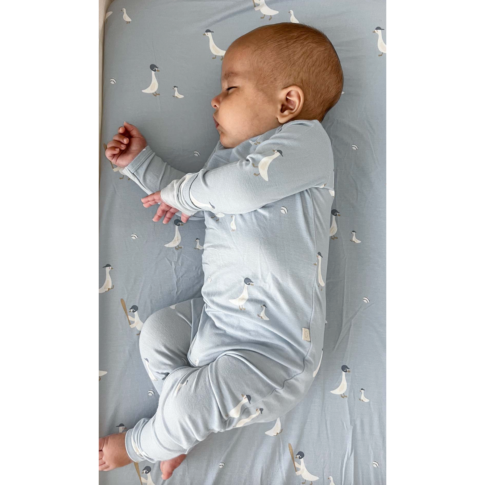 Gunamuna Convertible Footie Pajama- Football Goose-GUNAMUNA-Little Giant Kidz