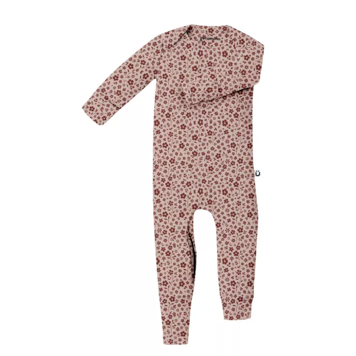Gunamuna Convertible Footie Pajama- Petals-GUNAMUNA-Little Giant Kidz