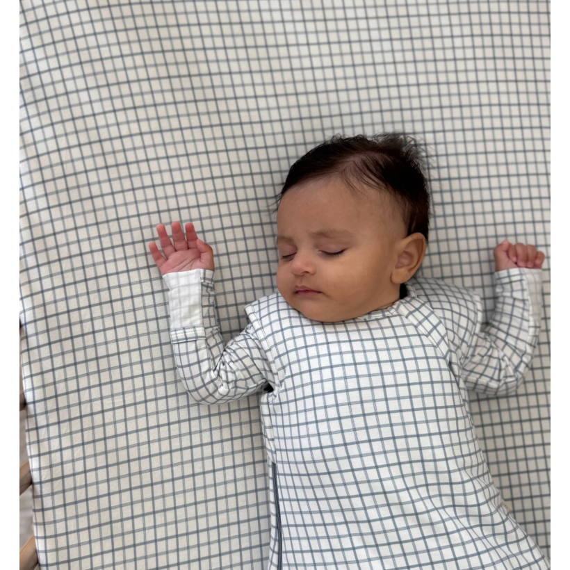 Gunamuna Crib Sheet - Checkmate-GUNAMUNA-Little Giant Kidz