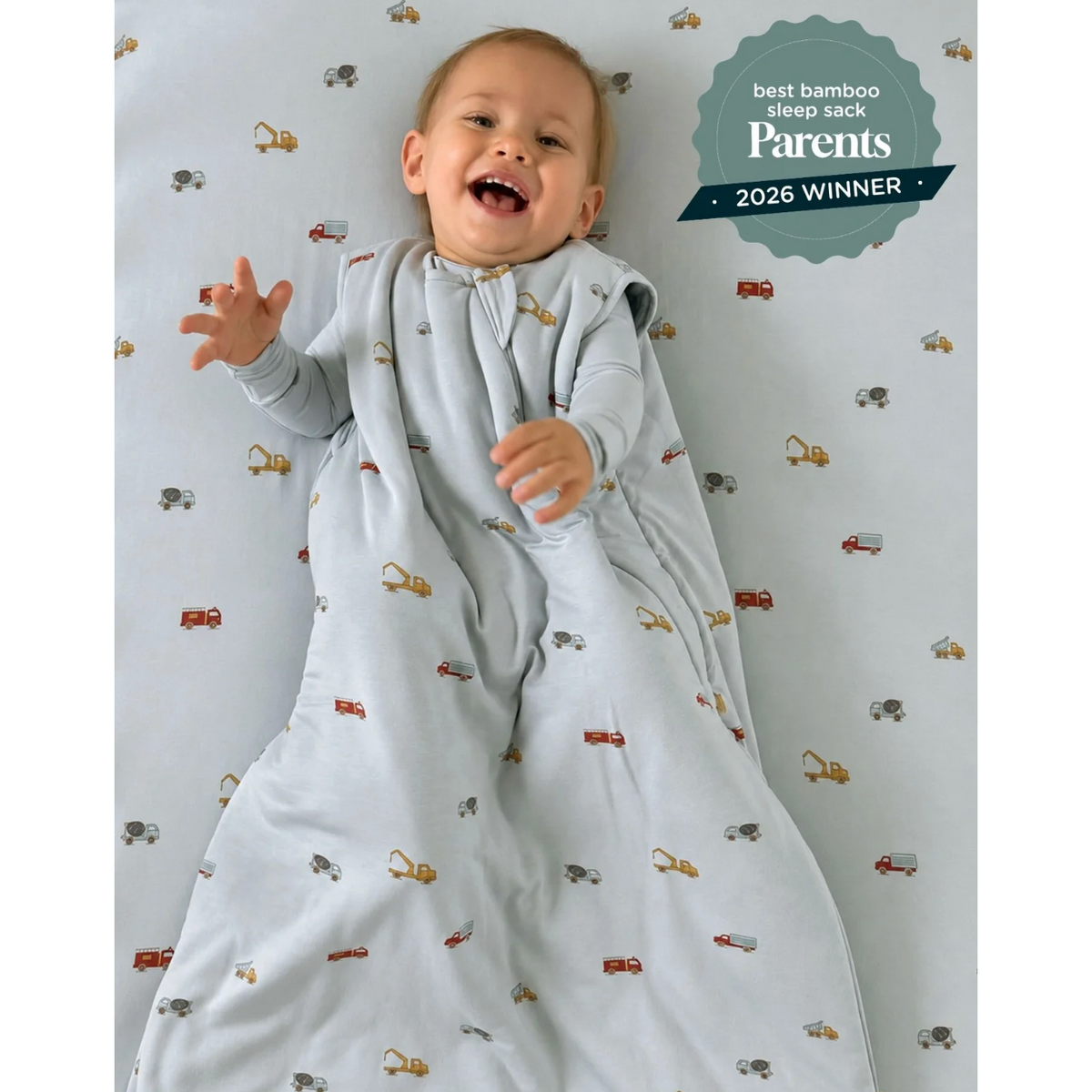 Gunamuna Swaddle Sleep Sack 1.0 Tog - Working-GUNAMUNA-Little Giant Kidz