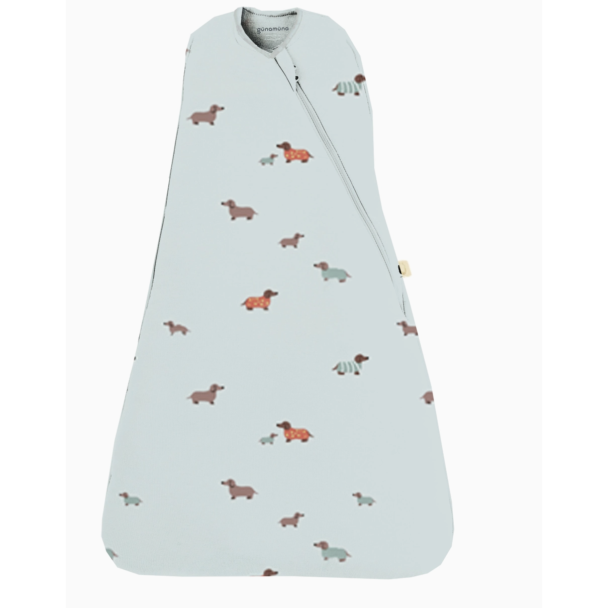 Gunamuna Swaddle Sleep Sack Woof 1.0 Tog-GUNAMUNA-Little Giant Kidz
