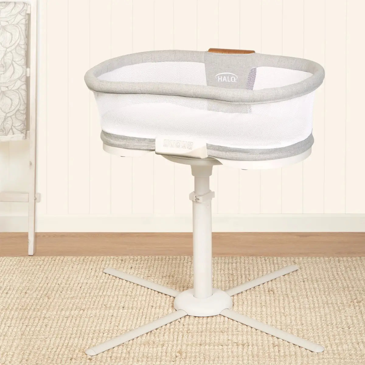 HALO® BassiNest® Luxe Series Vibrating Bassinet - Gray Tweed-HALO-Little Giant Kidz