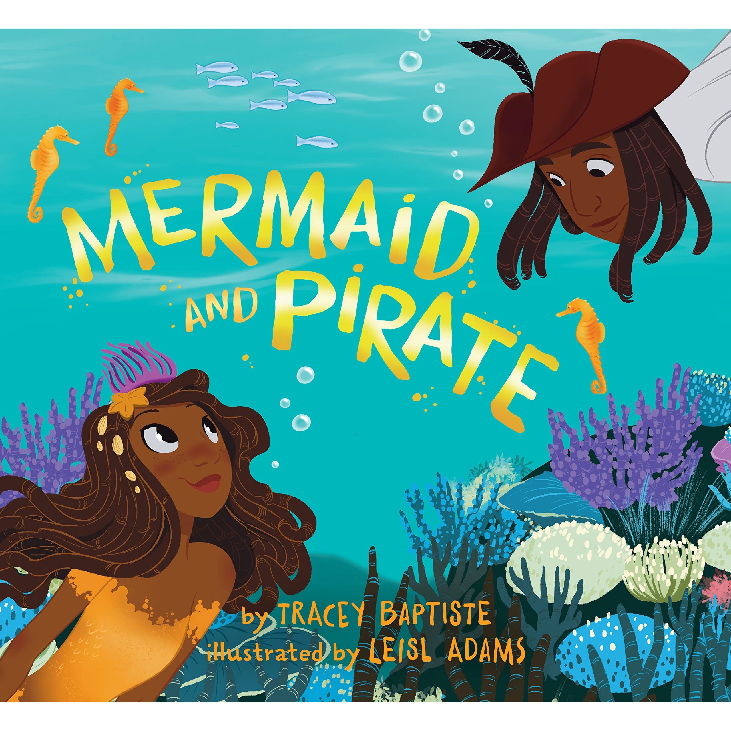 Hachette Book Group: Mermaid and Pirate (Hardcover Book)-HACHETTE BOOK GROUP USA-Little Giant Kidz