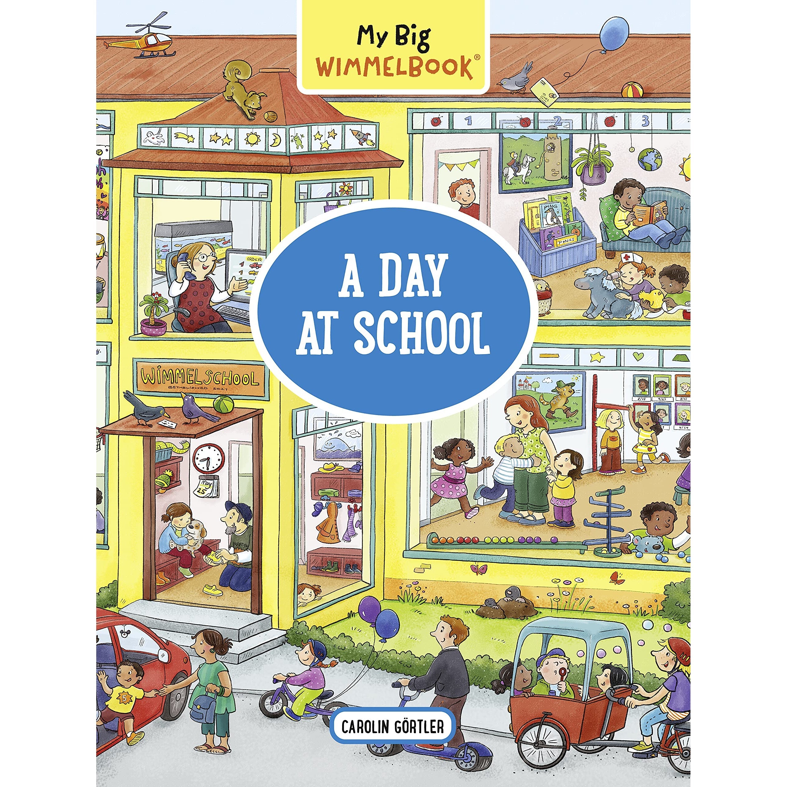 Hachette Book Group: My Big Wimmelbook - A Day at School-HACHETTE BOOK GROUP USA-Little Giant Kidz