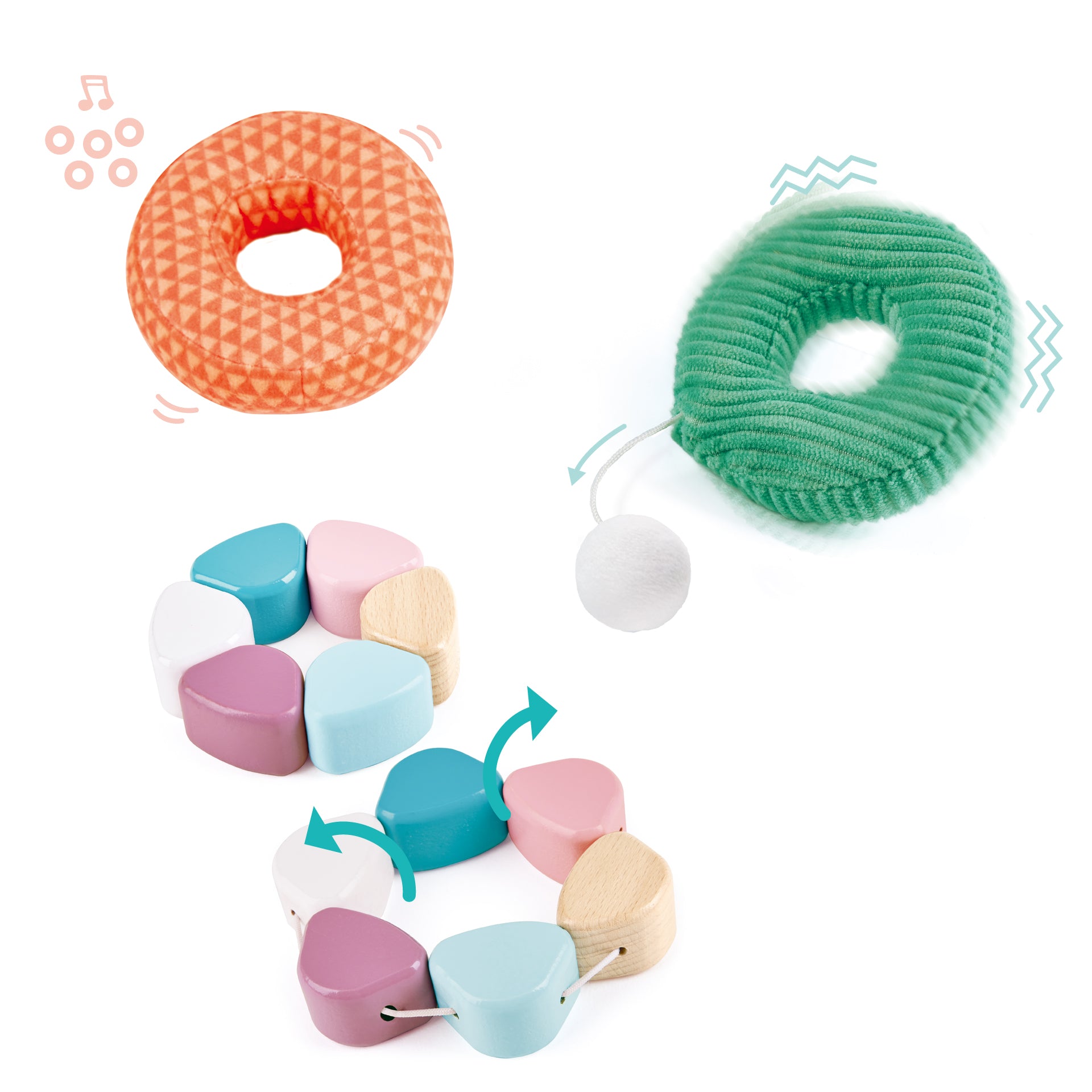 Hape Bunny Stacker-HAPE-Little Giant Kidz