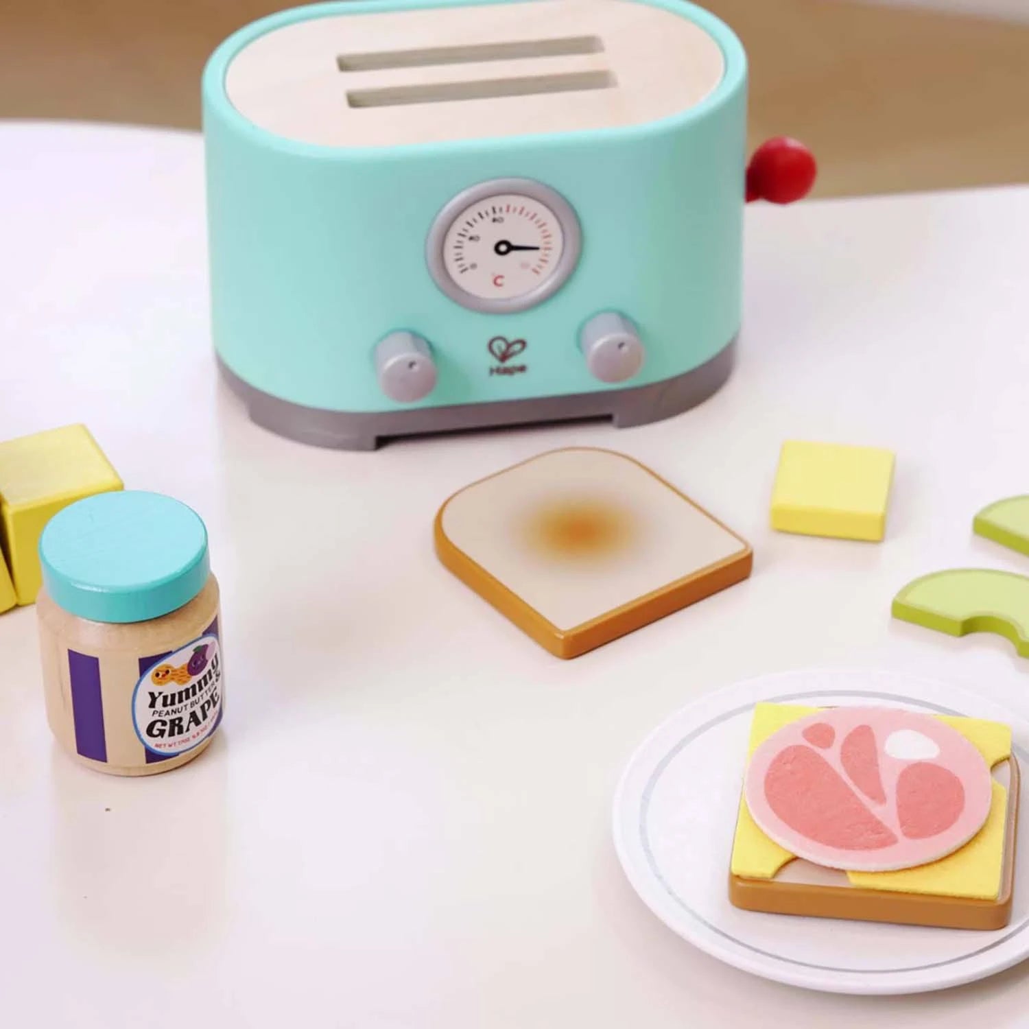 Hape Ding & Pop-Up Toaster-HAPE-Little Giant Kidz