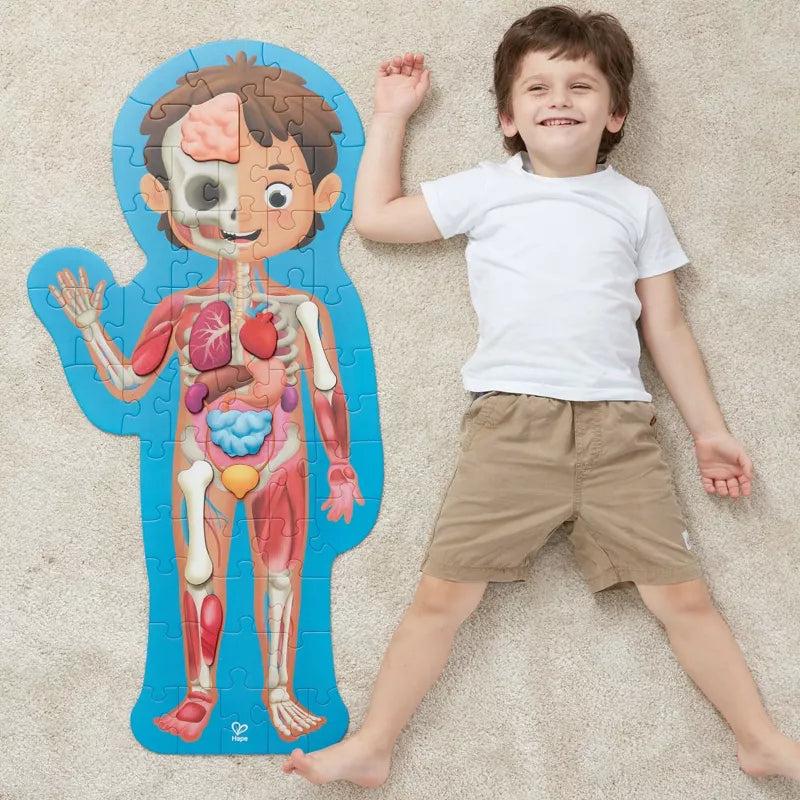Hape Human Body Puzzle-HAPE-Little Giant Kidz