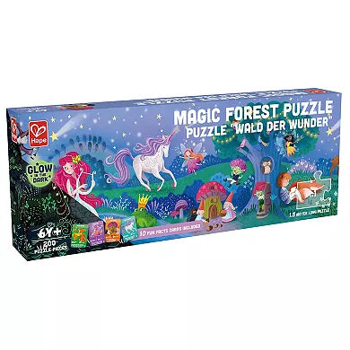 Hape Magic Forest Puzzle- Glow in the Dark-HAPE-Little Giant Kidz
