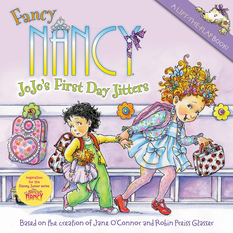 Harper Collins: Fancy Nancy: JoJo's First Day Jitters (Paperback Book)-HARPER COLLINS PUBLISHERS-Little Giant Kidz