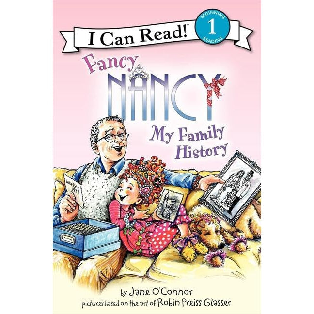 Harper Collins: I Can Read Level 1: Fancy Nancy: My Family History-HARPER COLLINS PUBLISHERS-Little Giant Kidz