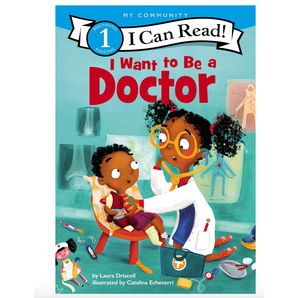 Harper Collins: I Can Read Level 1: I Want To Be A Doctor-HARPER COLLINS PUBLISHERS-Little Giant Kidz