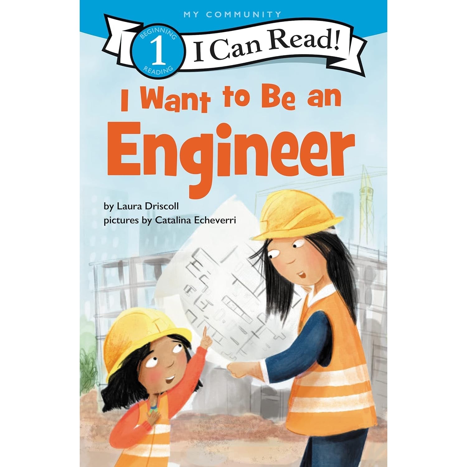 Harper Collins: I Can Read Level 1: I Want to Be a Engineer-HARPER COLLINS PUBLISHERS-Little Giant Kidz