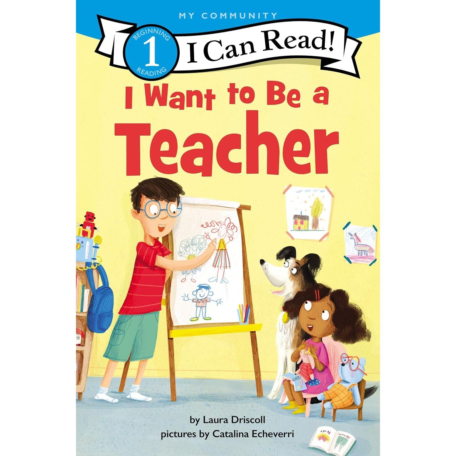 Harper Collins: I Can Read Level 1: I Want to Be a Teacher-HARPER COLLINS PUBLISHERS-Little Giant Kidz