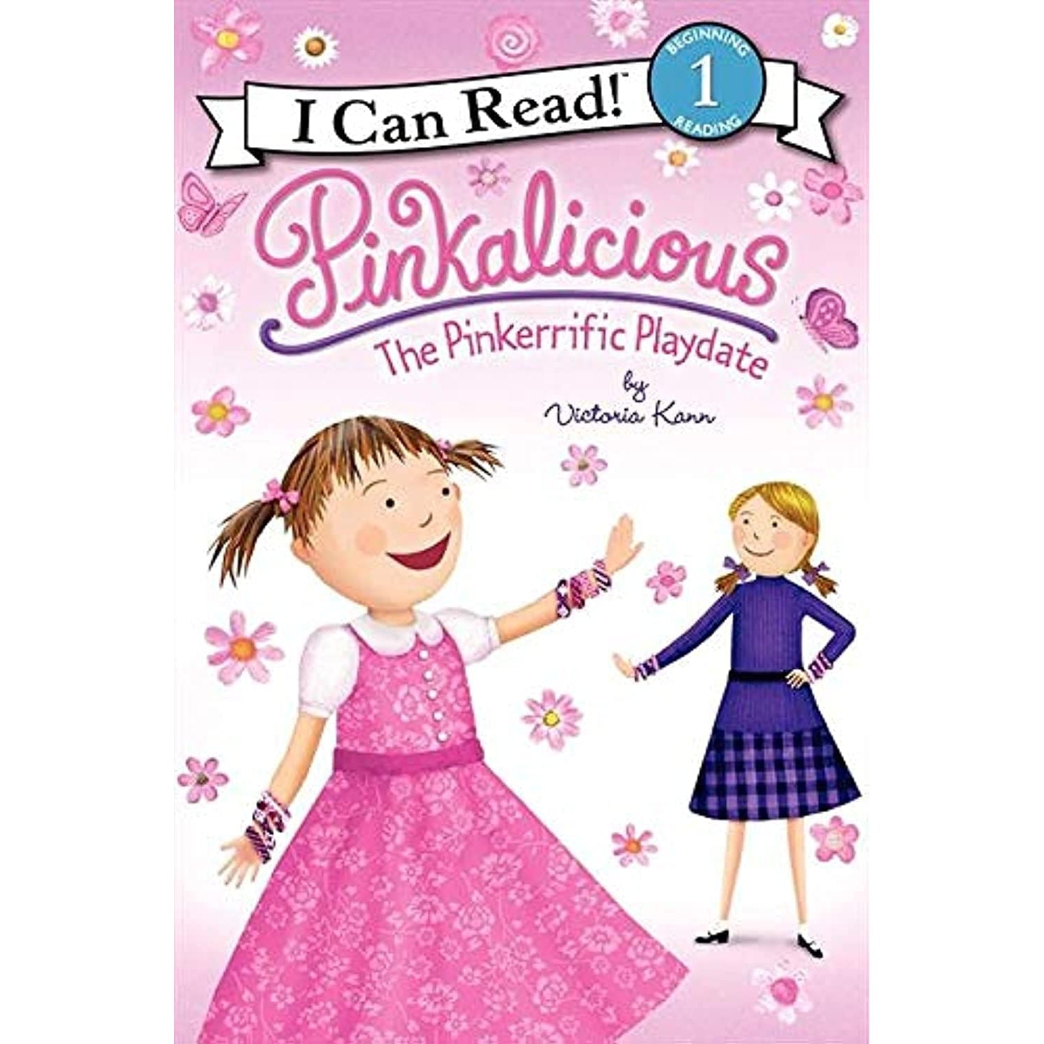 Harper Collins: I Can Read Level 1: Pinkalicious: The Pinkerrific Playdate-HARPER COLLINS PUBLISHERS-Little Giant Kidz