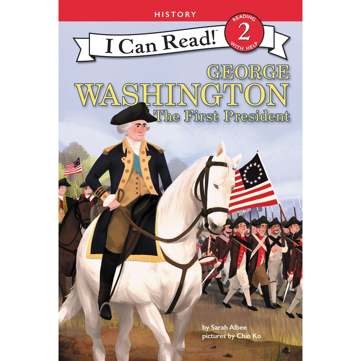 Harper Collins: I Can Read Level 2: George Washington: The First Presi