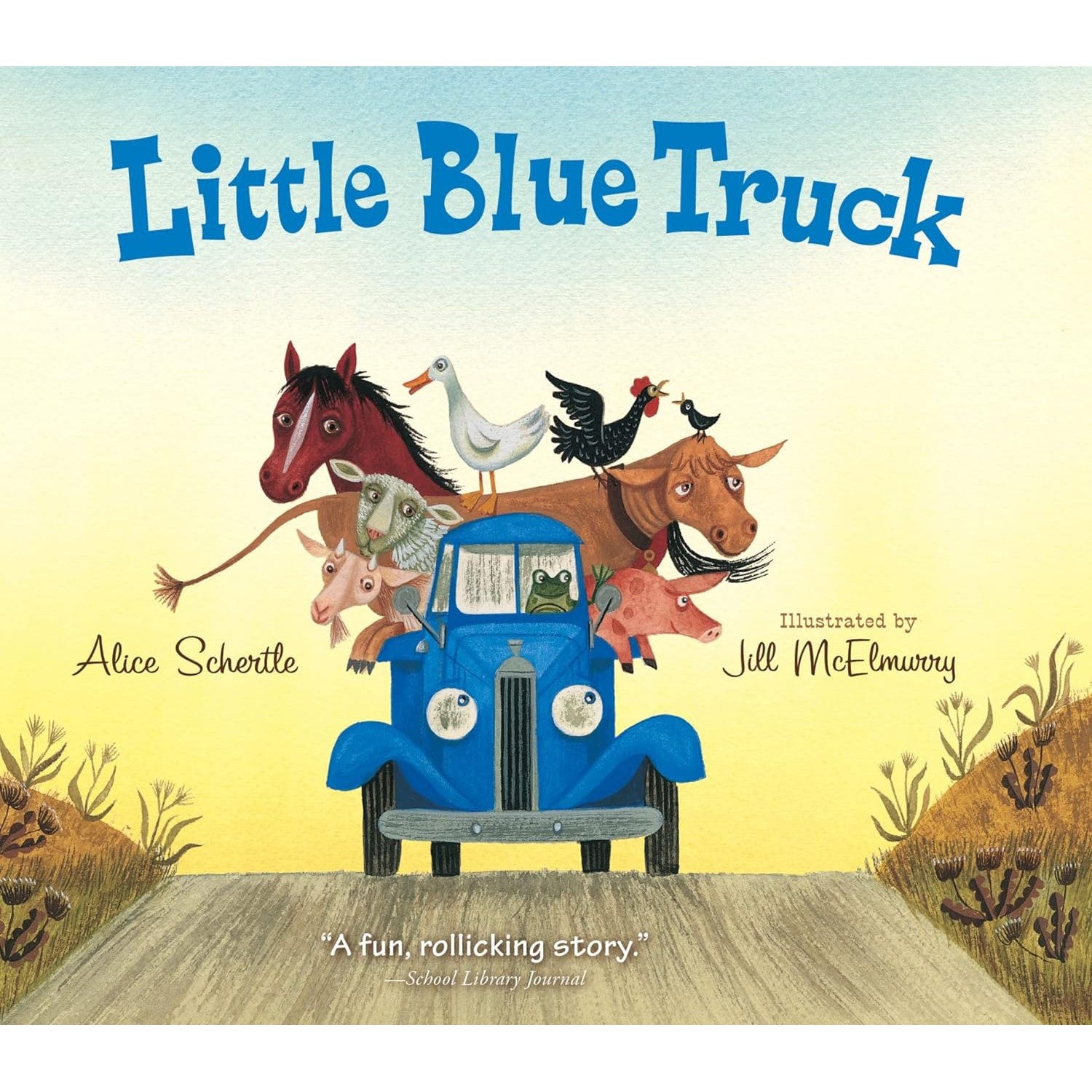 Harper Collins: Little Blue Truck Board Book-HARPER COLLINS PUBLISHERS-Little Giant Kidz