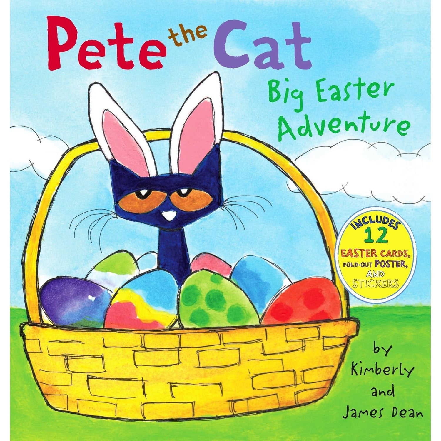 Harper Collins: Pete the Cat: Big Easter Adventure: An Easter And Springtime Book For Kids (Hardcover Book)-HARPER COLLINS PUBLISHERS-Little Giant Kidz