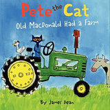 Harper Collins: Pete the Cat: Old MacDonald Had a Farm (Hardcover Book)-HARPER COLLINS PUBLISHERS-Little Giant Kidz