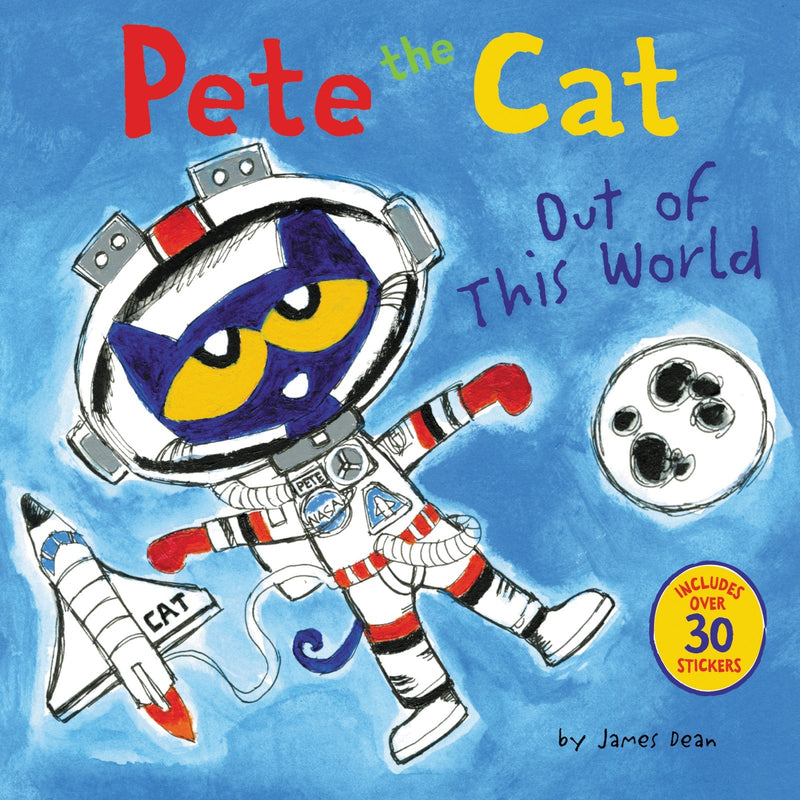 Harper Collins: Pete the Cat: Out of This World (Paperback Book)-HARPER COLLINS PUBLISHERS-Little Giant Kidz