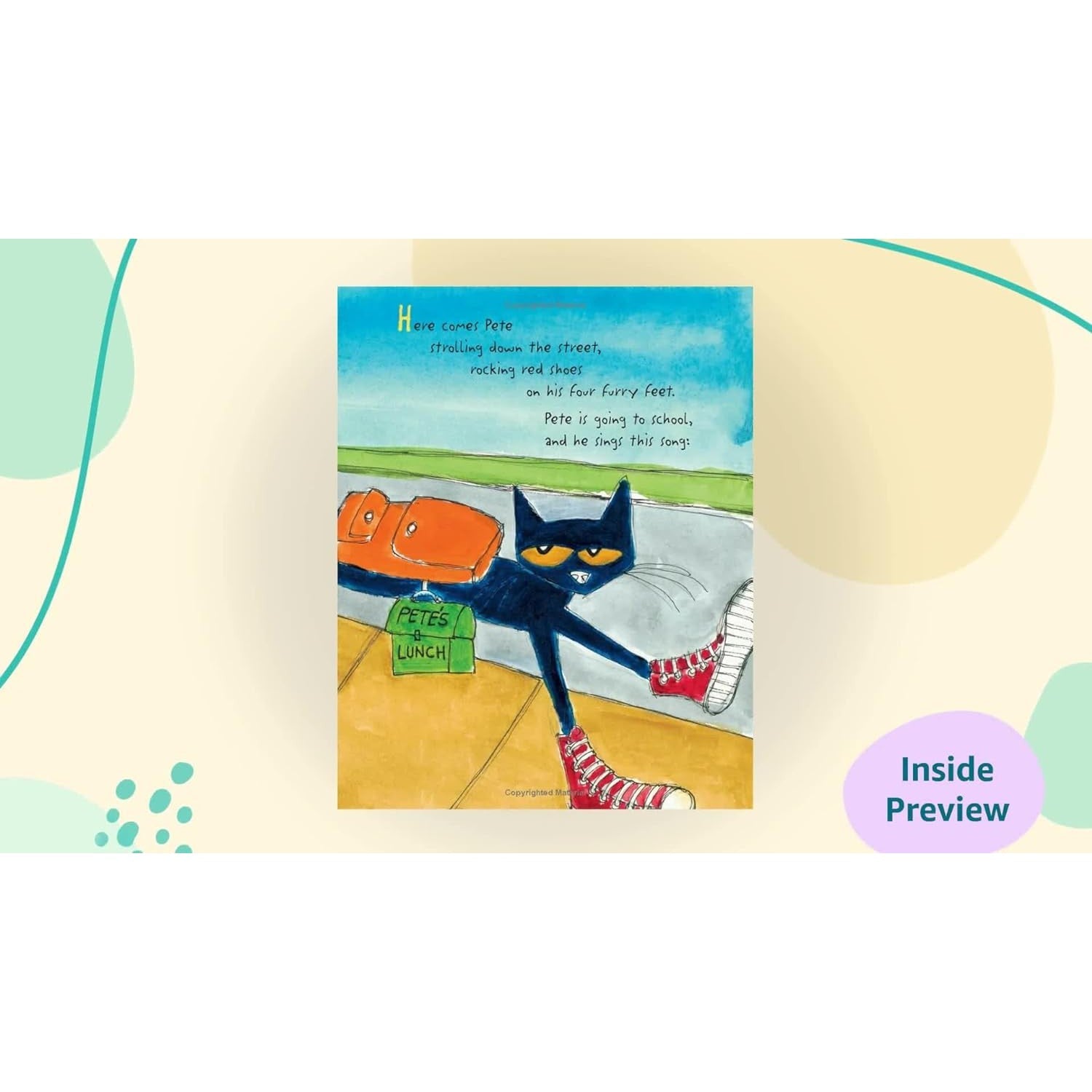 Harper Collins: Pete the Cat: Rocking in My School Shoes: A Back to School Book for Kids (Hardcover Book)-HARPER COLLINS PUBLISHERS-Little Giant Kidz