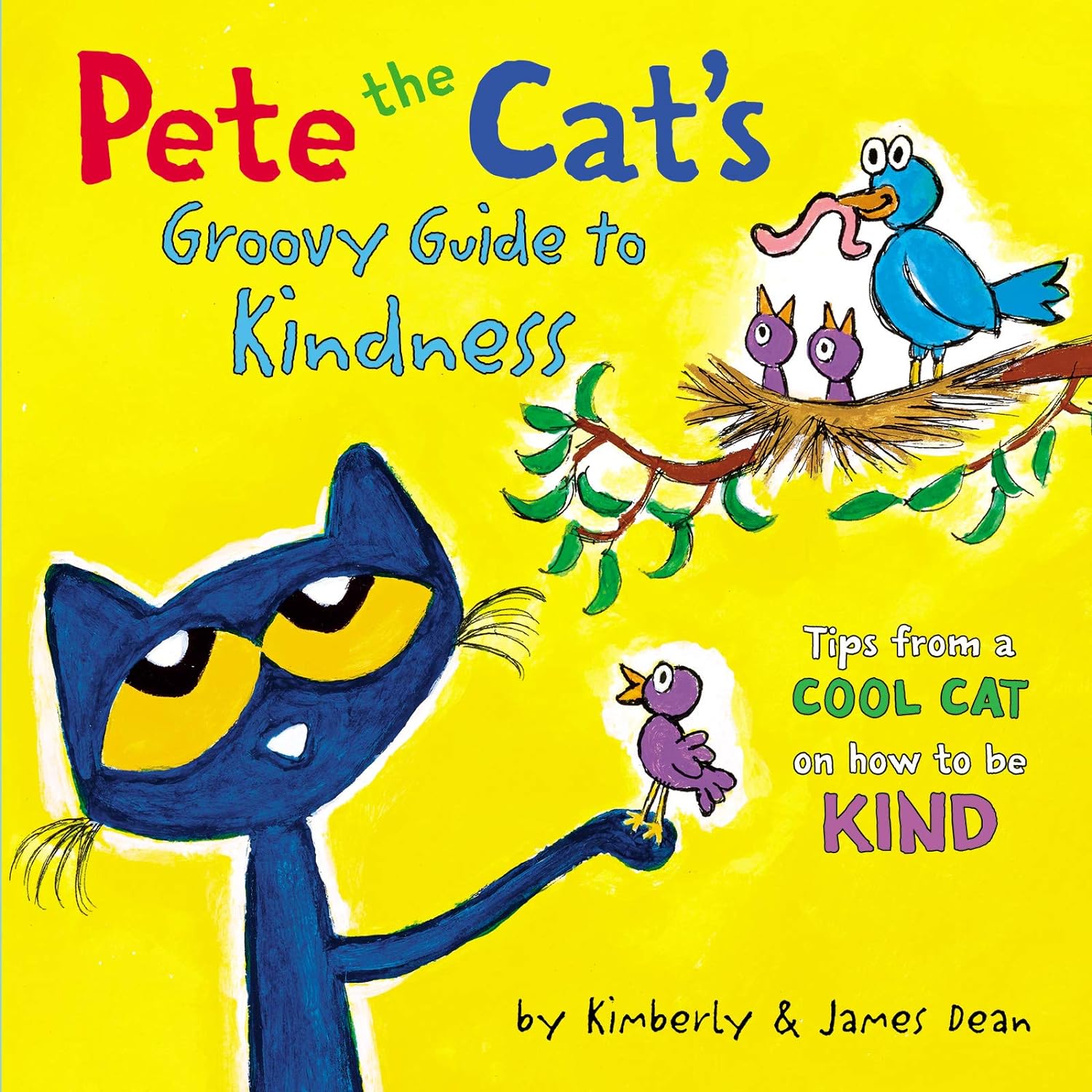 Harper Collins: Pete the Cat’s Groovy Guide to Kindness (Hardcover Book)-HARPER COLLINS PUBLISHERS-Little Giant Kidz