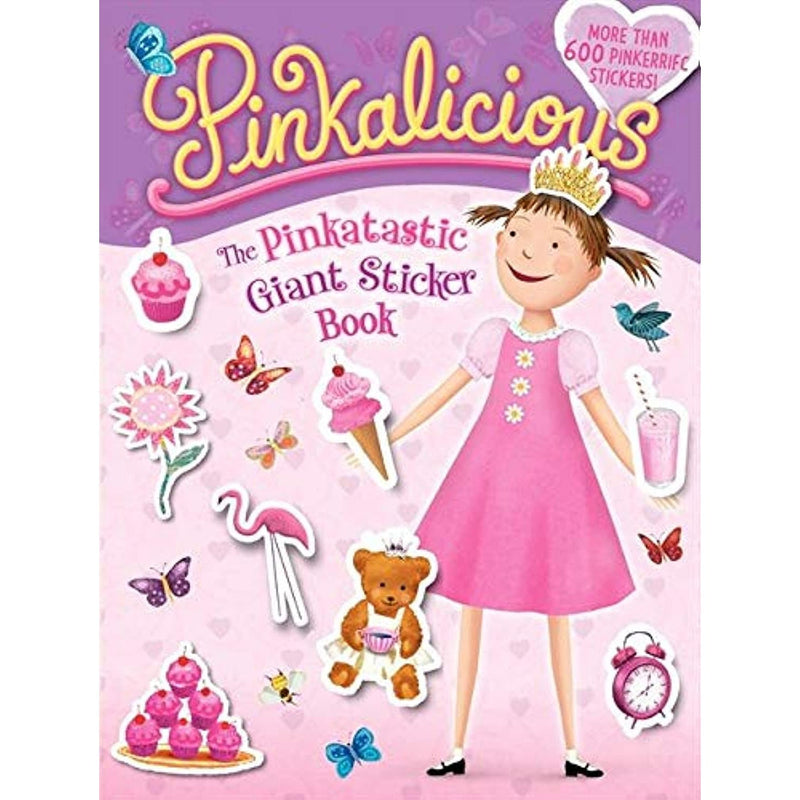 Harper Collins: Pinkalicious: The Pinkatastic Giant Sticker Book (Paperback Book)-HARPER COLLINS PUBLISHERS-Little Giant Kidz