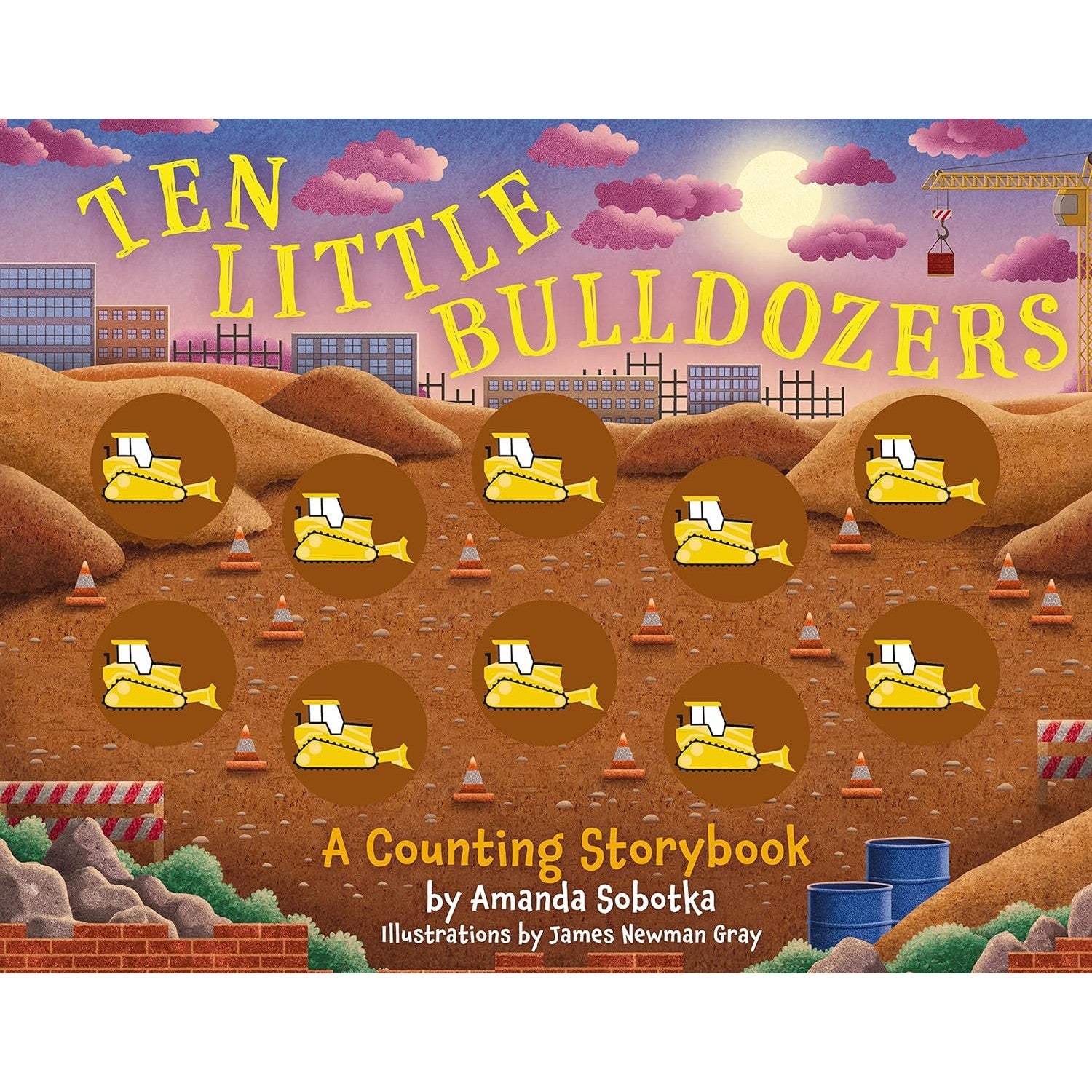 Harper Collins: Ten Little Bulldozers: A Magical Counting Storybook-HARPER COLLINS PUBLISHERS-Little Giant Kidz
