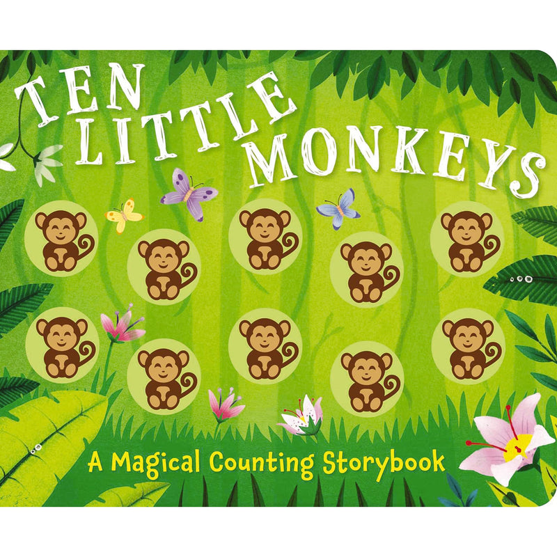 Harper Collins: Ten Little Monkeys: A Magical Counting Storybook-HARPER COLLINS PUBLISHERS-Little Giant Kidz