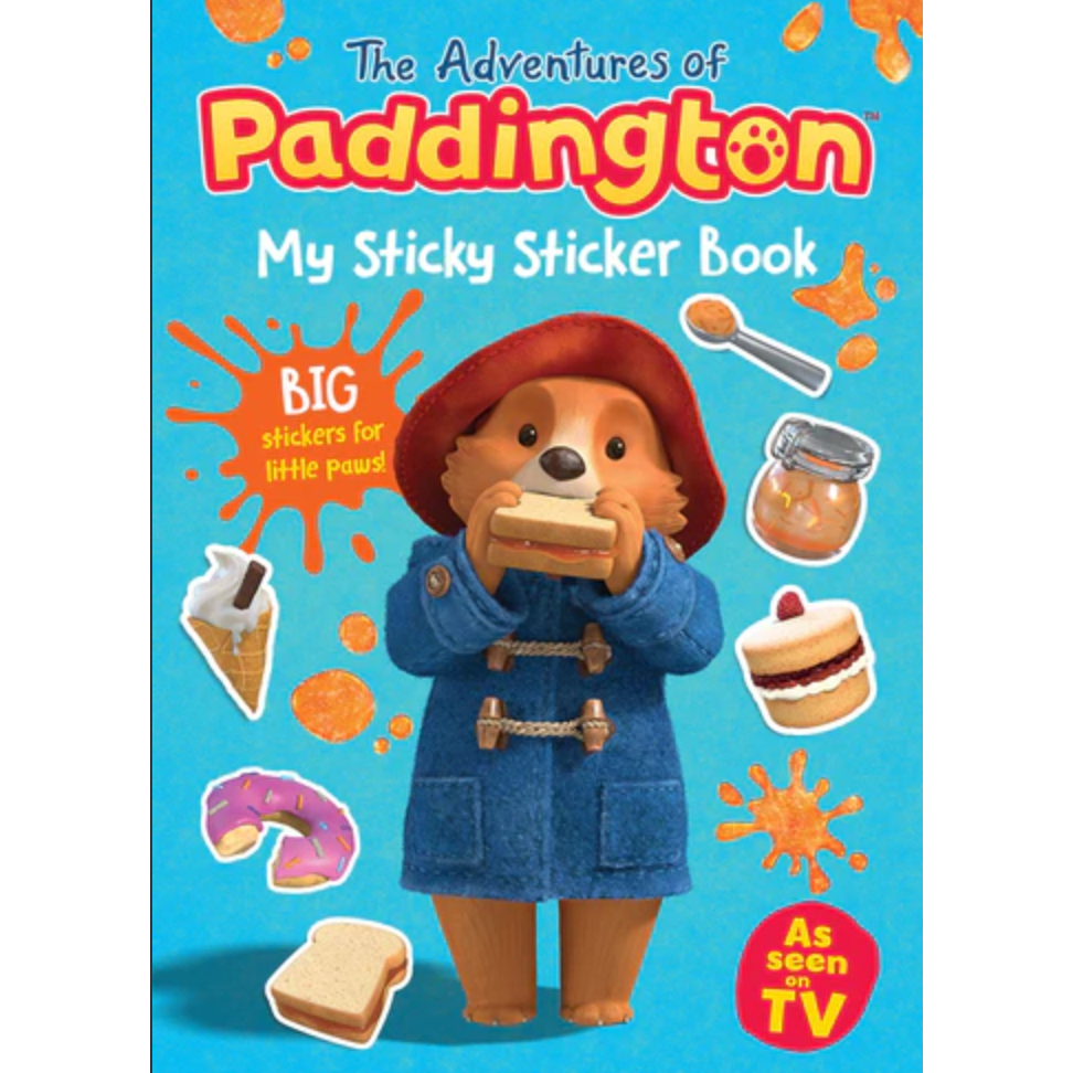 Harper Collins: The Adventures of Paddington: My Sticky Sticker Book (Paperback Book)-HARPER COLLINS PUBLISHERS-Little Giant Kidz