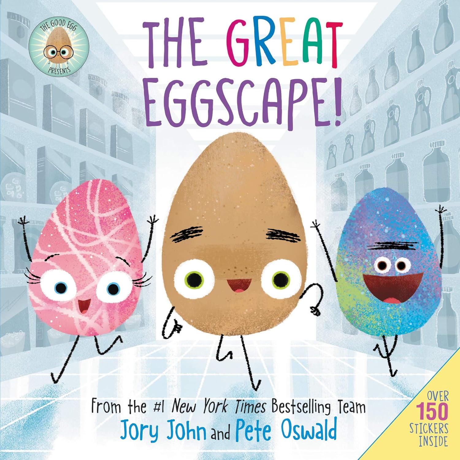 Harper Collins: The Good Egg Presents: The Great Eggscape! (Hardcover Book)-HARPER COLLINS PUBLISHERS-Little Giant Kidz