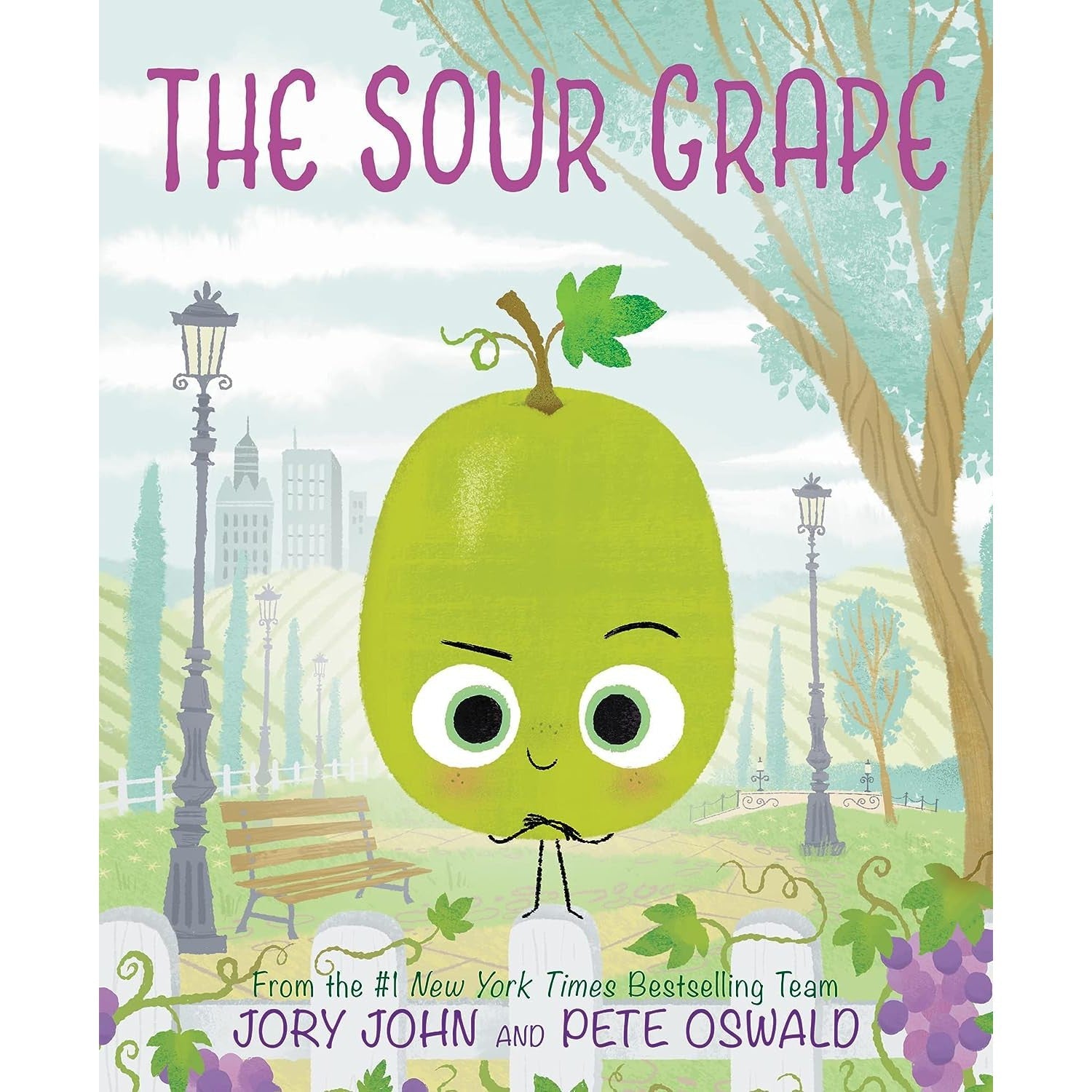 Harper Collins: The Sour Grape (The Food Group) (Hardcover Book)-HARPER COLLINS PUBLISHERS-Little Giant Kidz