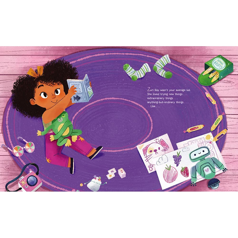 Harper Collins: Zuri Ray Tries Ballet (Hardcover Book)-HARPER COLLINS PUBLISHERS-Little Giant Kidz