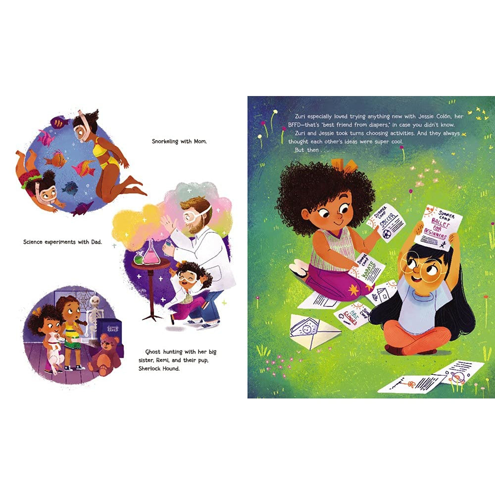 Harper Collins: Zuri Ray Tries Ballet (Hardcover Book)-HARPER COLLINS PUBLISHERS-Little Giant Kidz