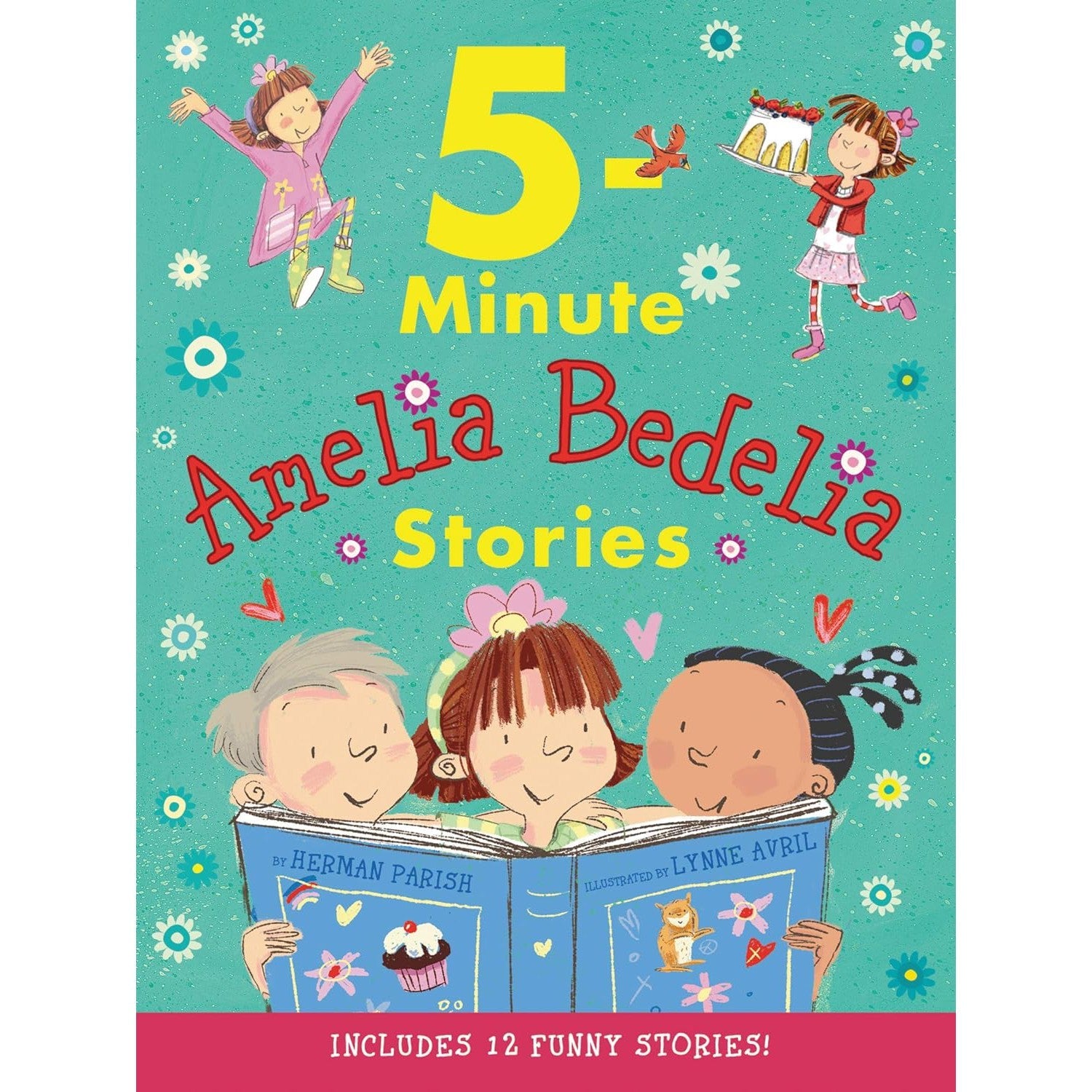 Harper Collions: Amelia Bedelia 5-Minute Stories (Hardcover Book)-HARPER COLLINS PUBLISHERS-Little Giant Kidz