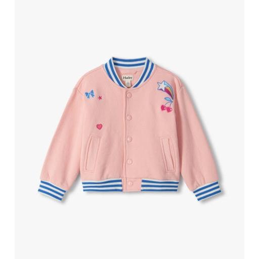 Hatley Blossom Varsity Bomber-HATLEY-Little Giant Kidz