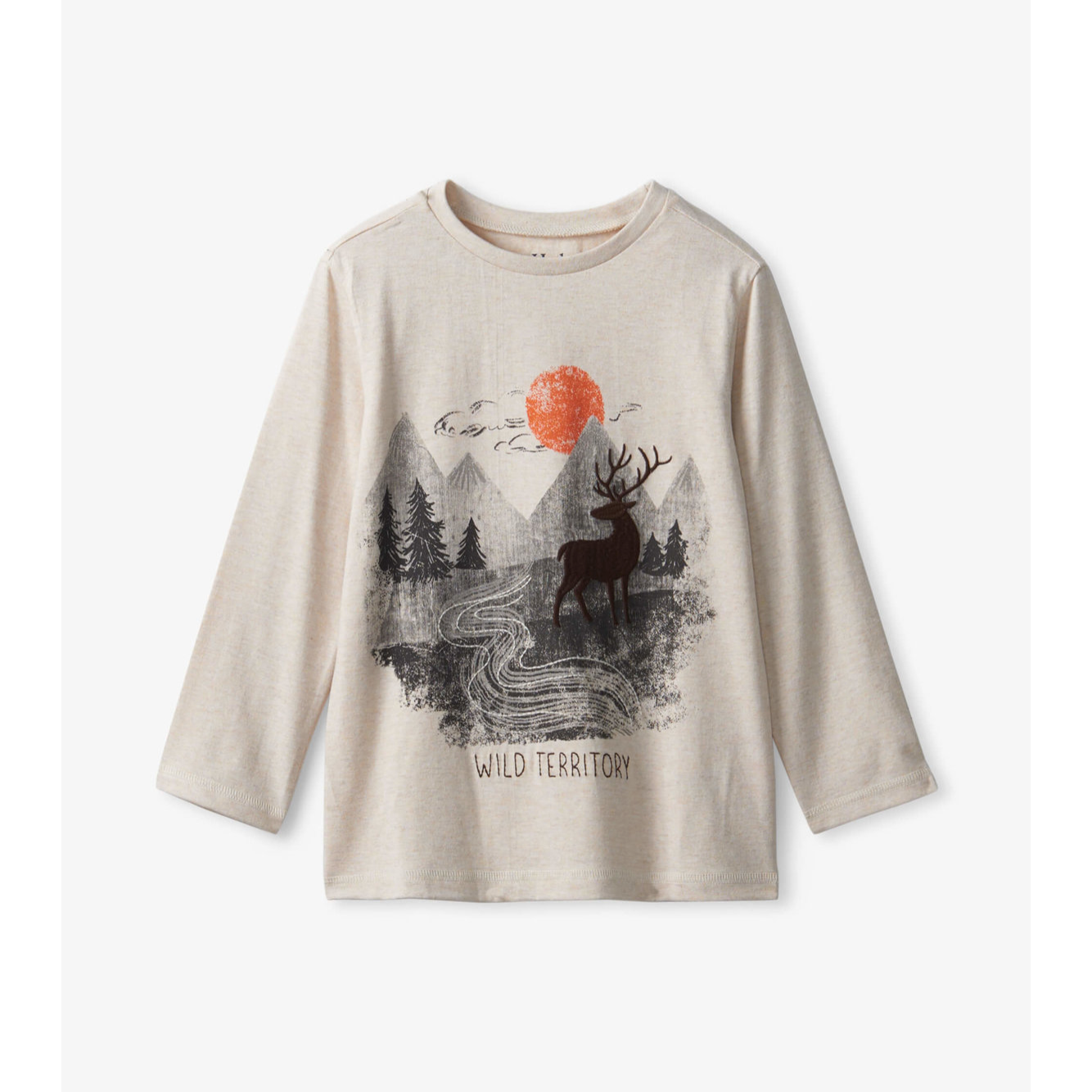 Hatley Boys Rocky Landscape Long Sleeve T-Shirt-HATLEY-Little Giant Kidz