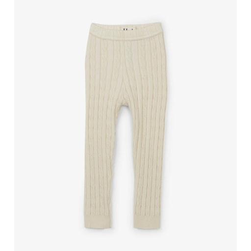 Hatley Cream Cable Knit Baby Leggings-HATLEY-Little Giant Kidz