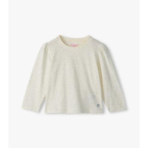 Hatley Cream Hot Melt Basic Tee-HATLEY-Little Giant Kidz