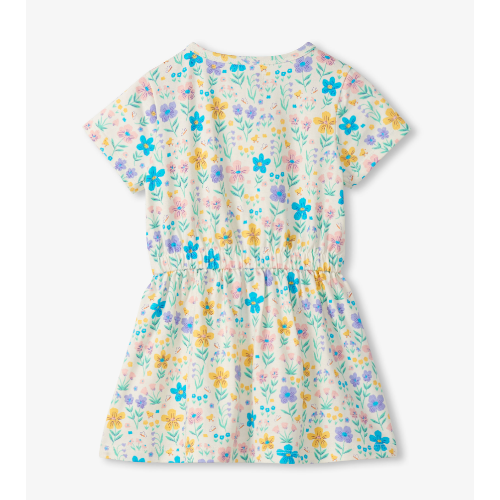 Hatley Girls Little Garden Chicks Short Sleeve Dress-HATLEY-Little Giant Kidz