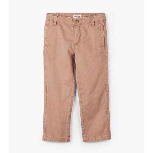 Hatley Khaki Twill Pant-HATLEY-Little Giant Kidz