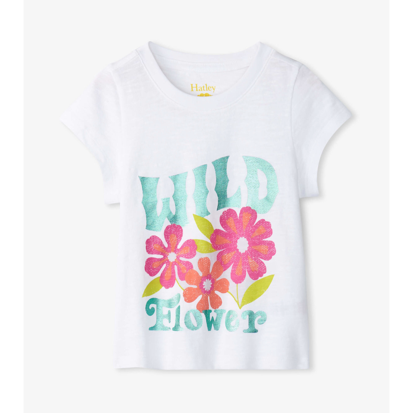 Hatley Wild Flower Graphic Tee-HATLEY-Little Giant Kidz