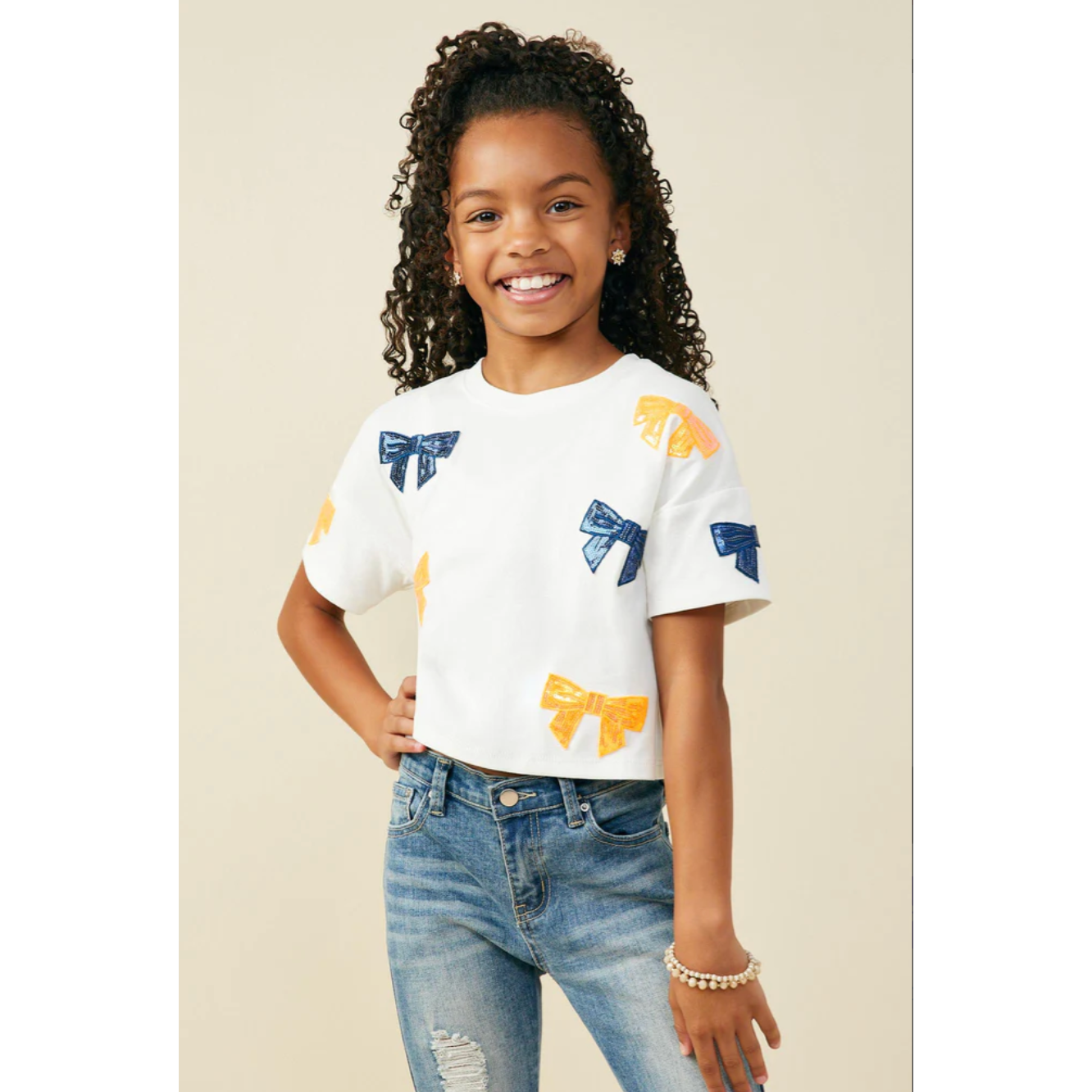 Hayden Red Game Day Shirt-HAYDEN GIRLS-Little Giant Kidz