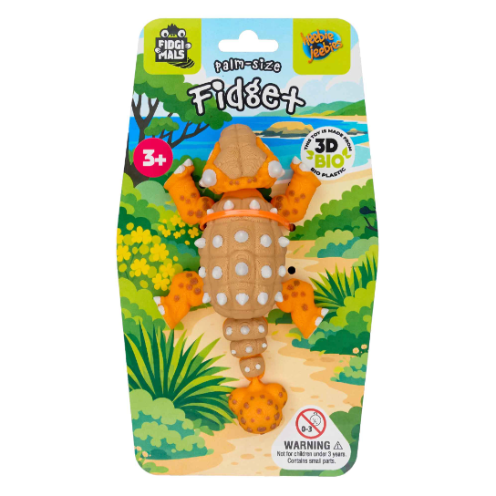 Heebie Jeebies Palm Fidget Anklyosaurus -Heebie Jeebies-Little Giant Kidz