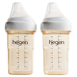 Hegen 8oz/240ml PPSU Feeding Bottle With Medium Flow Nipples-Hegen USA-Little Giant Kidz