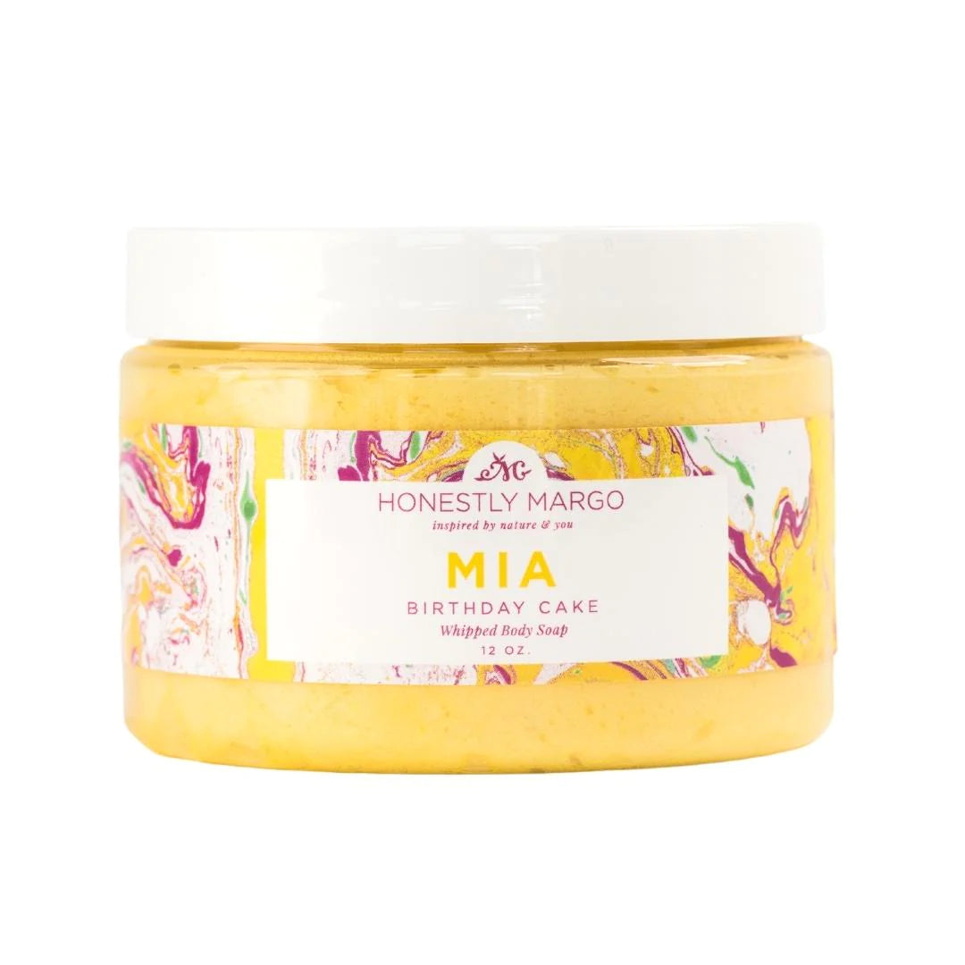 Honestly Margo Birthday Cake Mia Whipped Body Soap-Honestly Margo-Little Giant Kidz