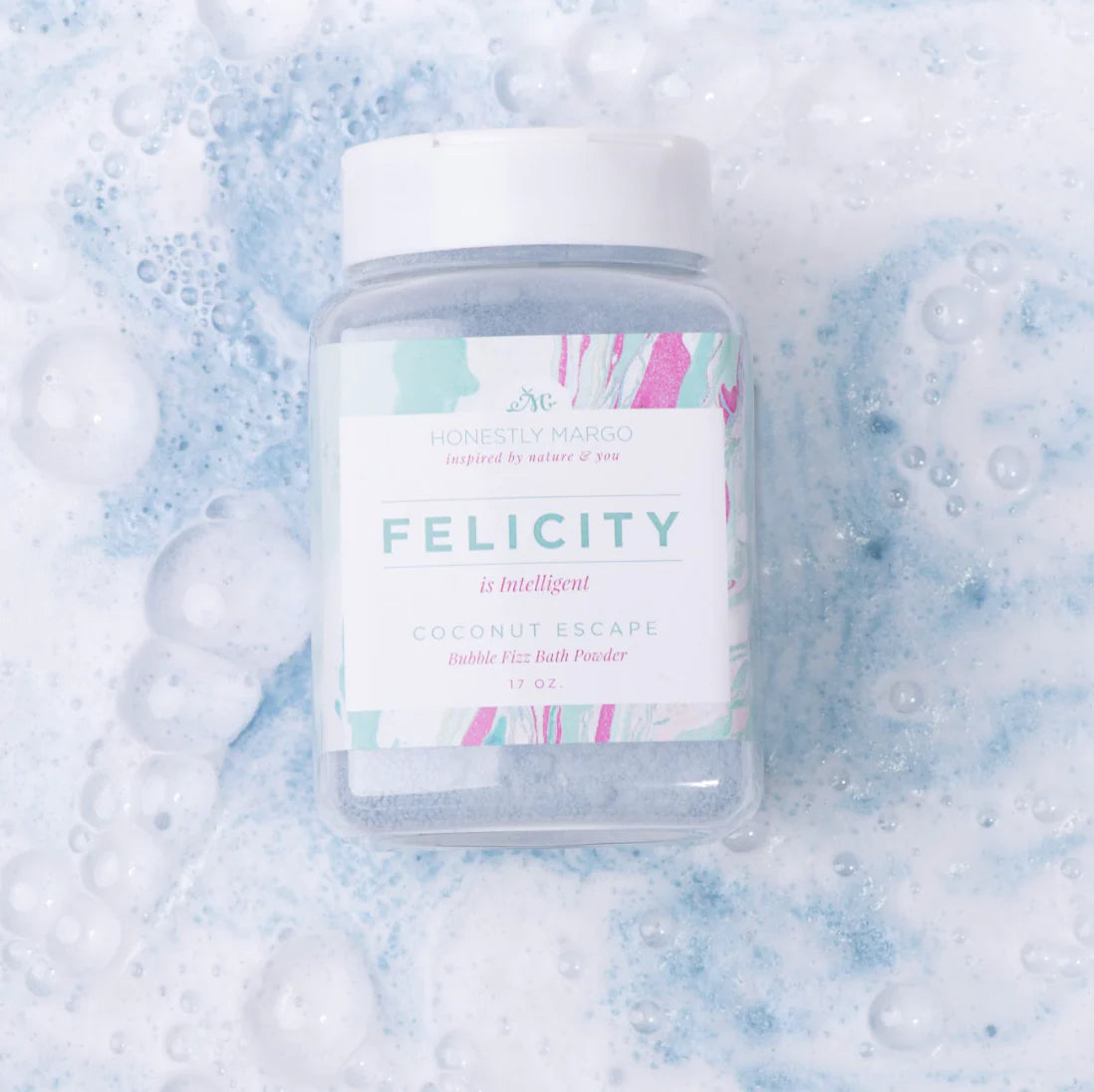 Honestly Margo Coconut Escape Felicity Bubble Fizz Bath Powder-Honestly Margo-Little Giant Kidz