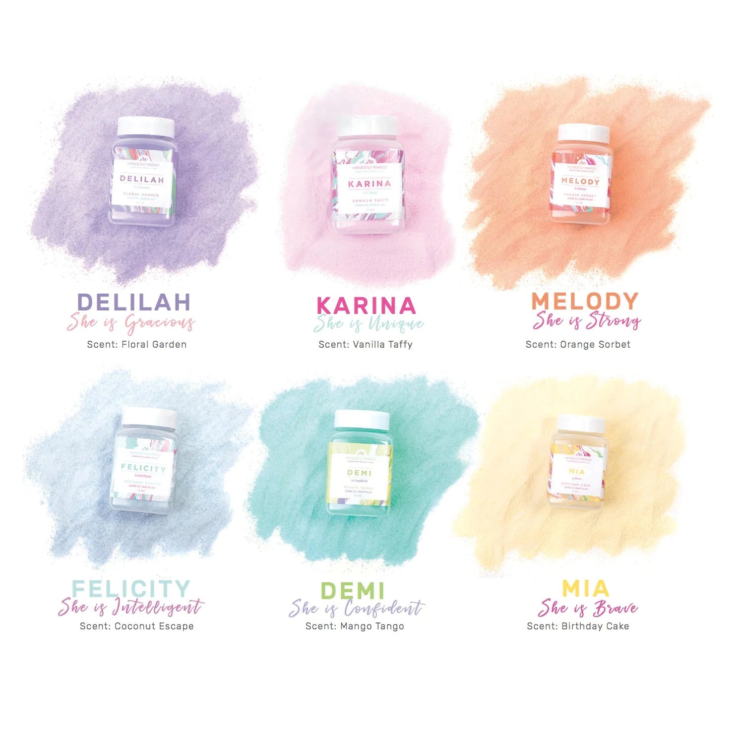 Honestly Margo Coconut Escape Felicity Bubble Fizz Bath Powder-Honestly Margo-Little Giant Kidz