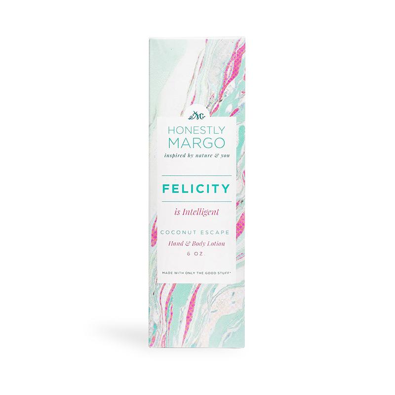 Honestly Margo Coconut Escape Felicity Signature Hand & Body Lotion-Honestly Margo-Little Giant Kidz