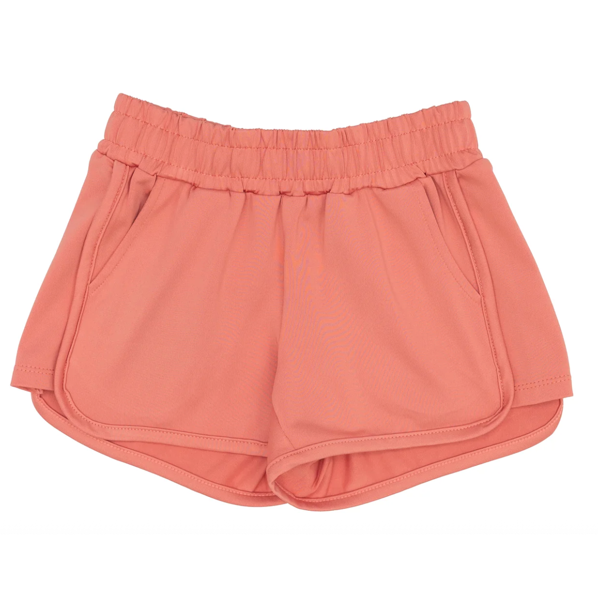 Honesty Clothing Stretchy Shorts - Salmon Pink-HONESTY-Little Giant Kidz