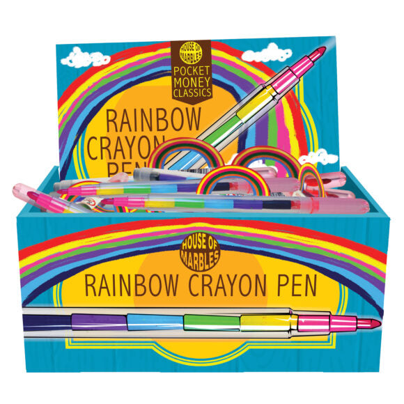 House Of Marbles Rainbow Crayon Pen-House Of Marbles-Little Giant Kidz
